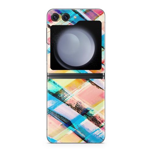Check Stripe Samsung Galaxy Z Flip5 Skin