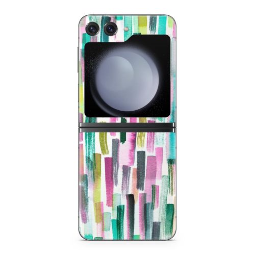 Colorful Brushstrokes Samsung Galaxy Z Flip5 Skin
