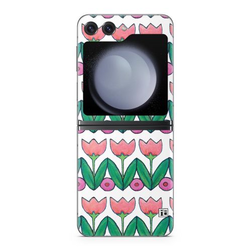 Deco Tulips Samsung Galaxy Z Flip5 Skin