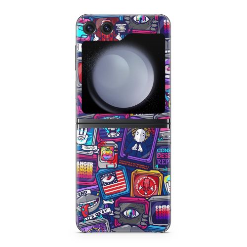 Distraction Tactic Samsung Galaxy Z Flip5 Skin