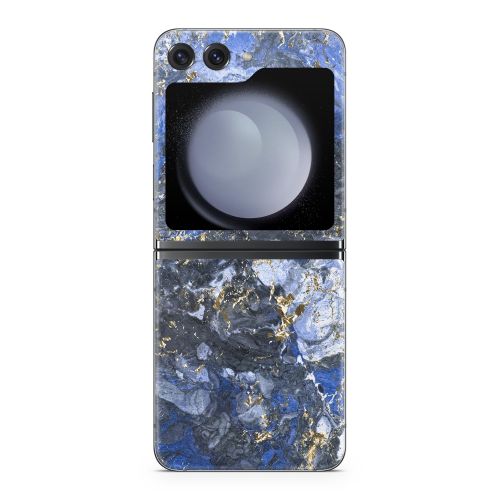 Gilded Ocean Marble Samsung Galaxy Z Flip5 Skin
