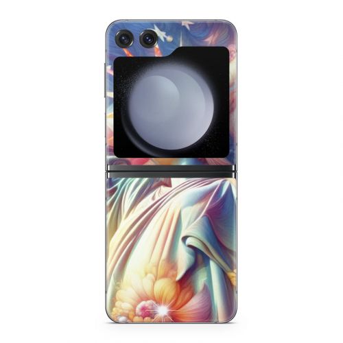 Lady Liberty and Flowers Samsung Galaxy Z Flip5 Skin