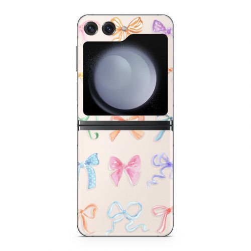 Rainbow Bows Samsung Galaxy Z Flip5 Skin