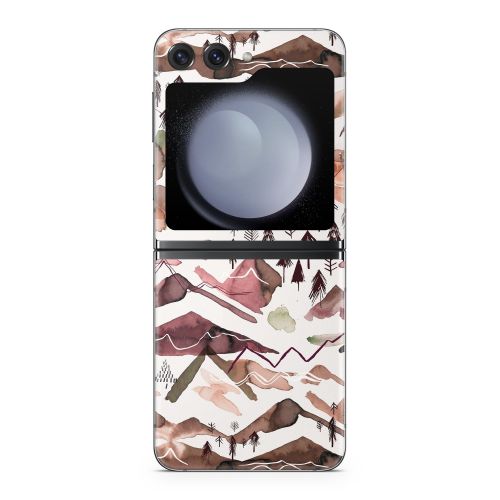Red Mountains Samsung Galaxy Z Flip5 Skin