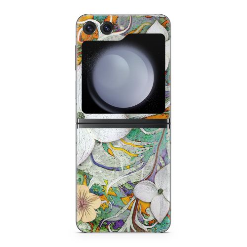 Sangria Flora Samsung Galaxy Z Flip5 Skin