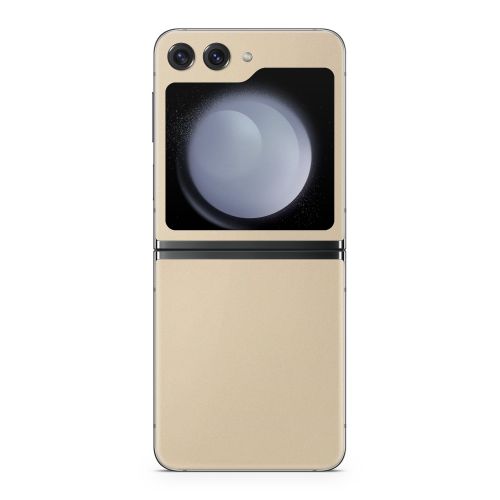 Solid State Beige Samsung Galaxy Z Flip5 Skin