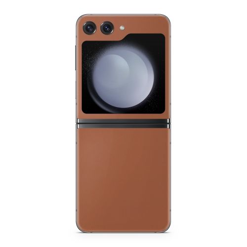 Solid State Cinnamon Samsung Galaxy Z Flip5 Skin