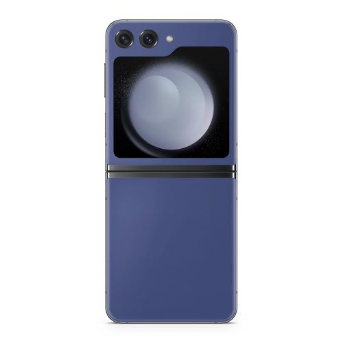 Solid State Cobalt Samsung Galaxy Z Flip5 Skin