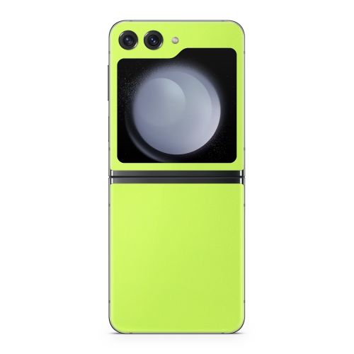 Solid State Lime Samsung Galaxy Z Flip5 Skin