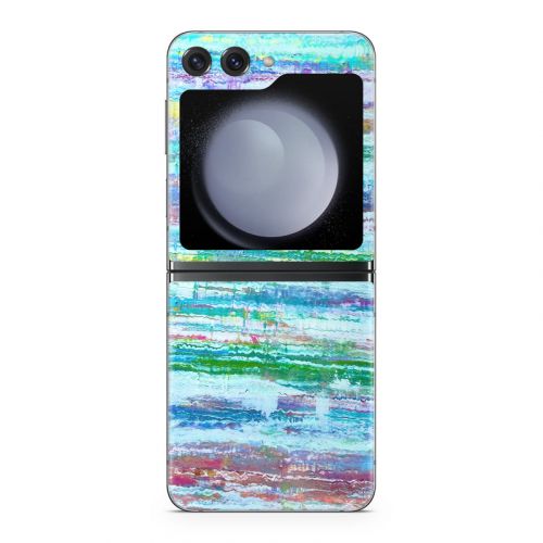 Textured Stripes Samsung Galaxy Z Flip5 Skin