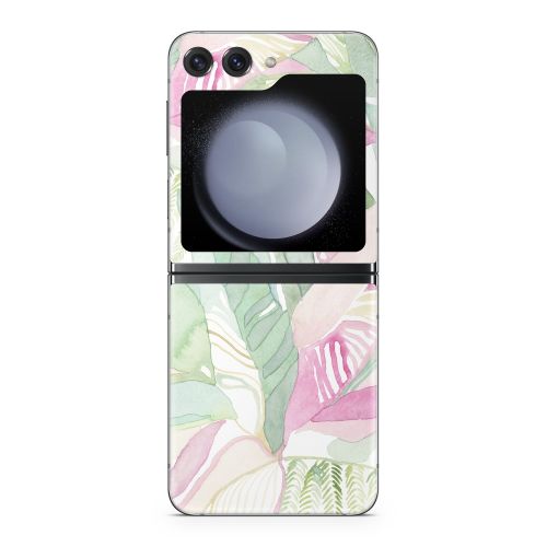 Tropical Leaves Samsung Galaxy Z Flip5 Skin