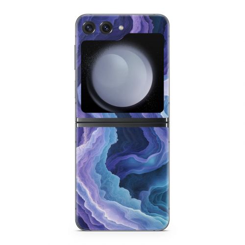 Violet Microverse Samsung Galaxy Z Flip5 Skin