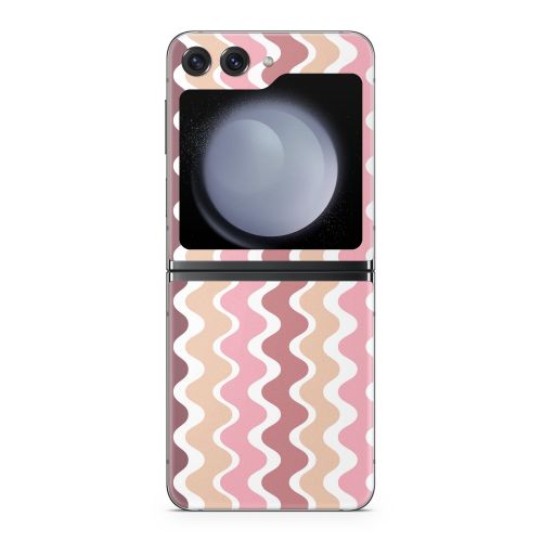 Pink Waves Samsung Galaxy Z Flip5 Skin