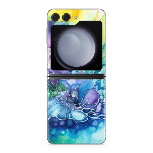 Watercolor Flora Samsung Galaxy Z Flip5 Skin