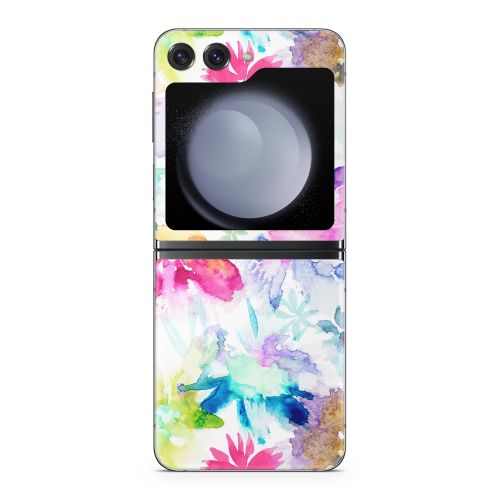 Watercolor Spring Memories Samsung Galaxy Z Flip5 Skin