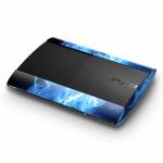 Blue Quantum Waves PlayStation 3 Super Slim Skin