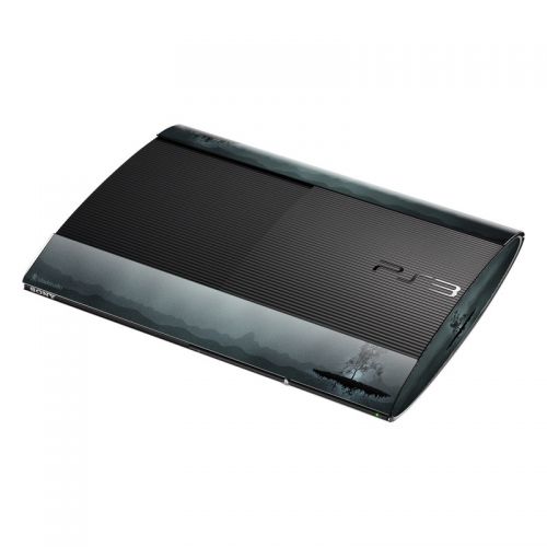 Flying Tree Black PlayStation 3 Super Slim Skin