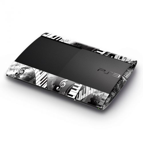 Piano Pizazz PlayStation 3 Super Slim Skin