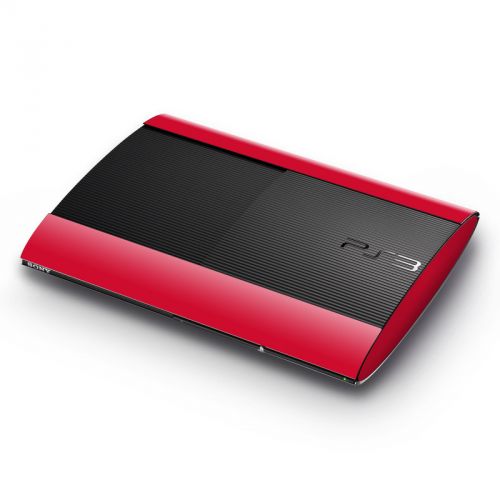 Solid State Red PlayStation 3 Super Slim Skin
