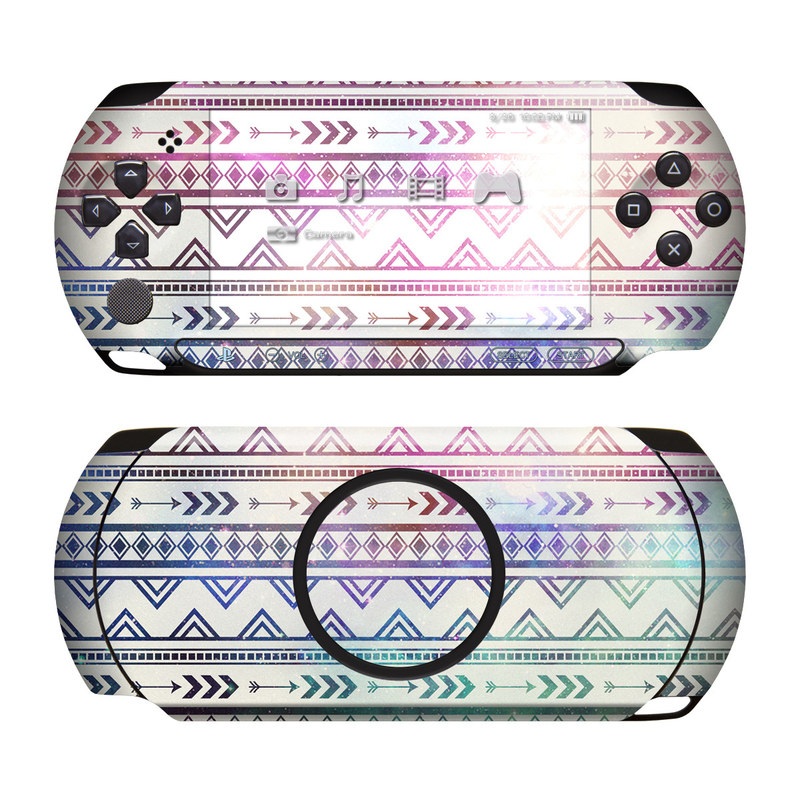 PlayStation 3 Super Slim Skin design of Pattern, Line, Teal, Design, Textile, with gray, pink, yellow, blue, black, purple colors