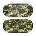 Digital Woodland Camo PS Vita Skin
