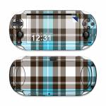 Turquoise Plaid PS Vita Skin
