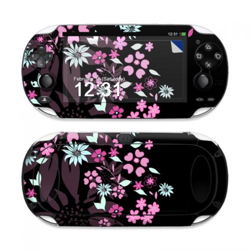 Dark Flowers PS Vita Skin