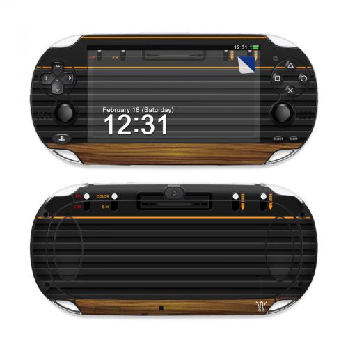 Wooden Gaming System PS Vita Skin