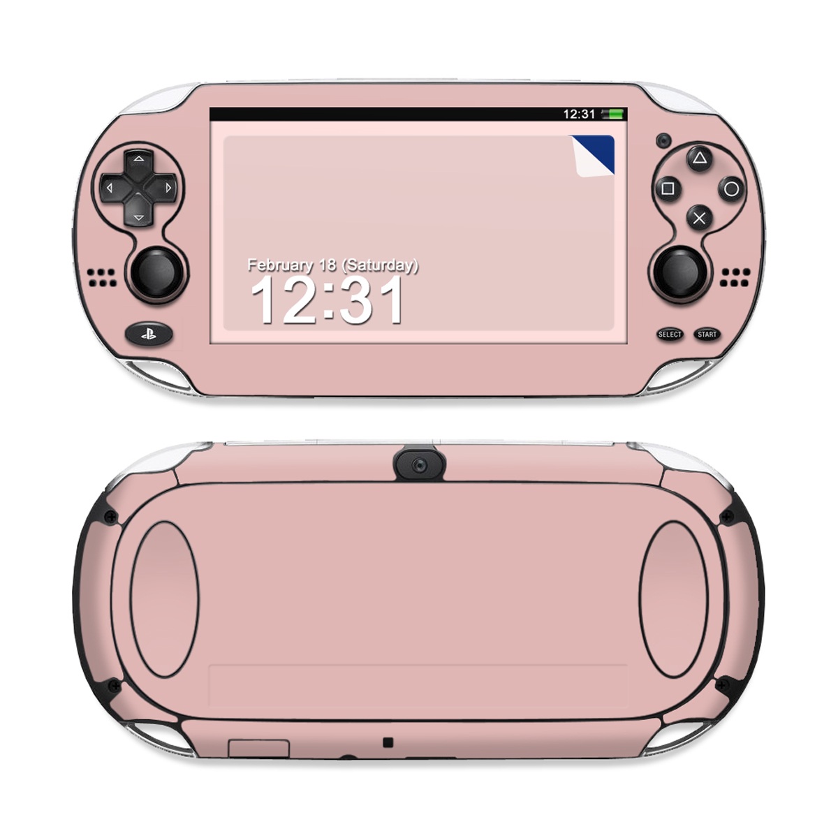 PlayStation Vita Skin design of Brown, Violet, Font, Pattern, Magenta, Peach, Electric blue, Event, Carmine, Sky, with pink, orange colors