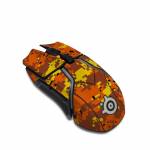 Digital Orange Camo SteelSeries Rival 600 Gaming Mouse Skin