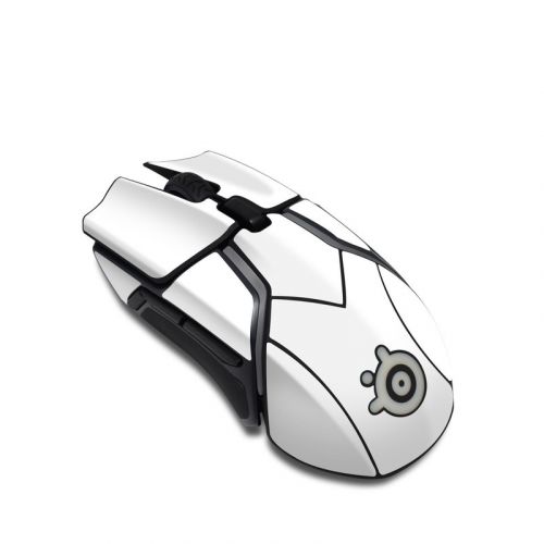 Solid State White SteelSeries Rival 600 Gaming Mouse Skin