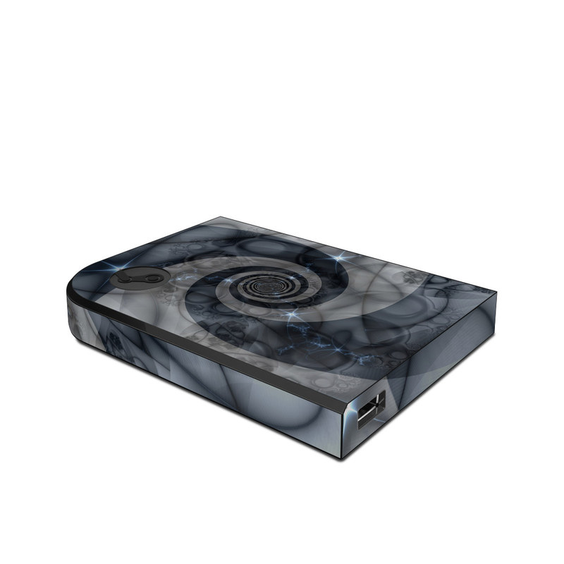 Valve Steam Link Skin design of Eye, Drawing, Black-and-white, Design, Pattern, Art, Tattoo, Illustration, Fractal art, with black, gray colors