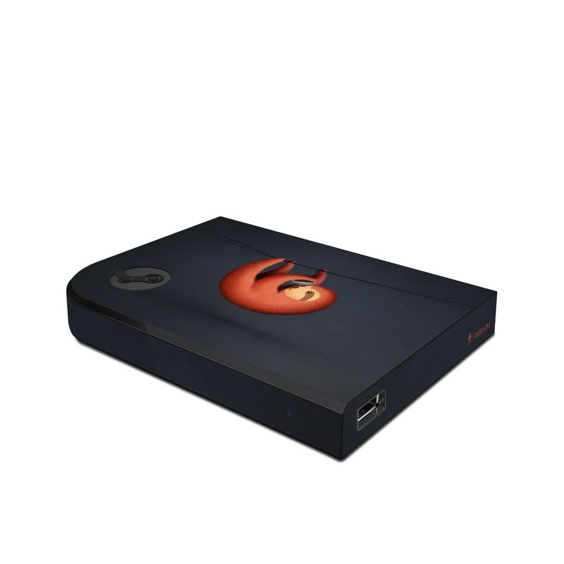 Valve Steam Link Skin design of Orange, Still life photography, Logo, Graphics, with black, orange, brown, gray colors