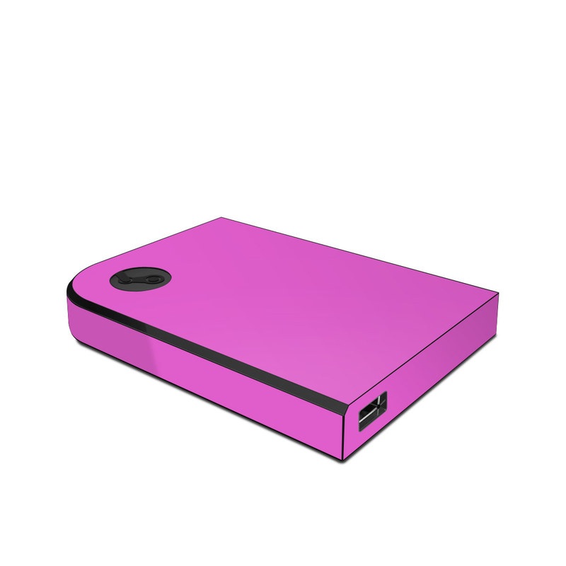 Valve Steam Link Skin design of Violet, Pink, Purple, Red, Lilac, Magenta, Blue, Lavender, Text, Sky, with pink colors