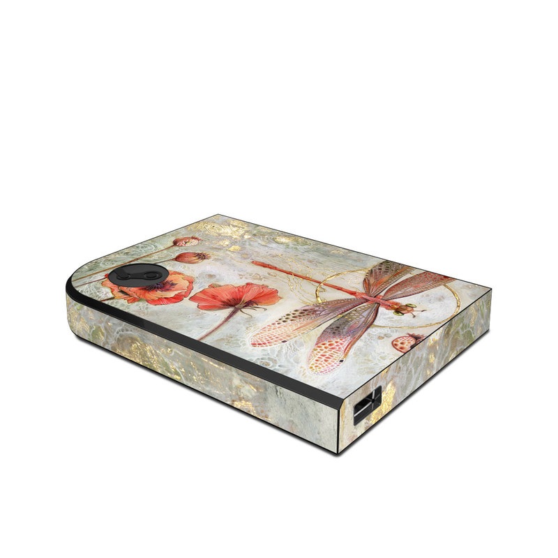 Valve Steam Link Skin design of Watercolor paint, Botany, Flower, Illustration, Floral design, Painting, Plant, Coquelicot, Art, Still life photography, with red, yellow, gray colors