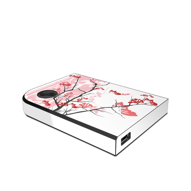 Valve Steam Link Skin design of Branch, Red, Flower, Plant, Tree, Twig, Blossom, Botany, Pink, Spring, with white, pink, gray, red, black colors