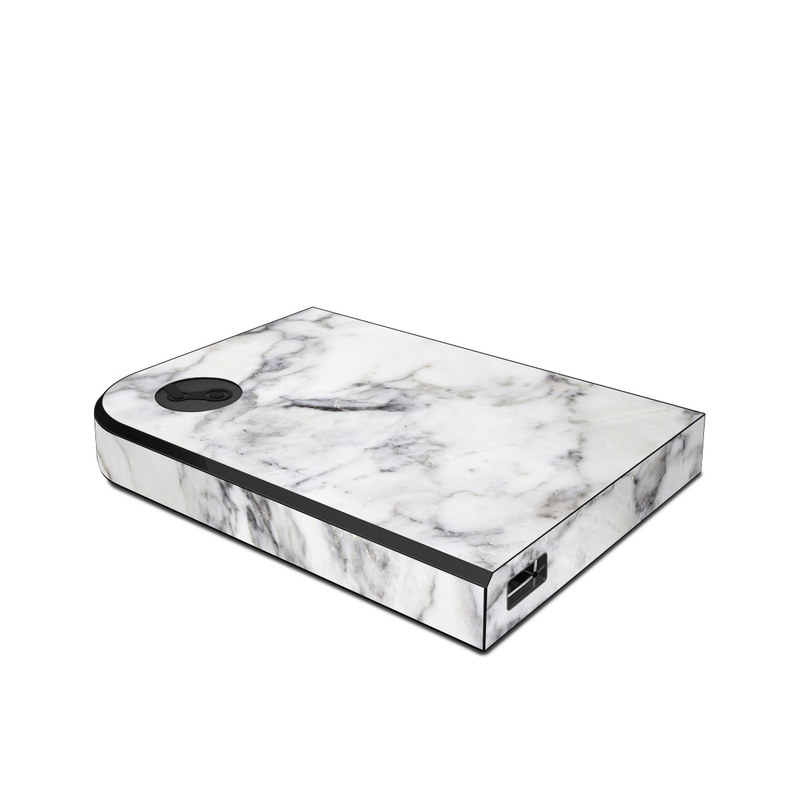Valve Steam Link Skin design of White, Geological phenomenon, Marble, Black-and-white, Freezing, with white, black, gray colors