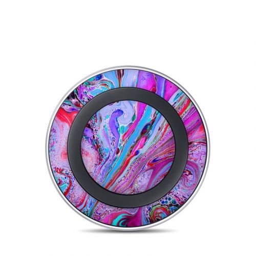Marbled Lustre Samsung Wireless Charging Pad Skin