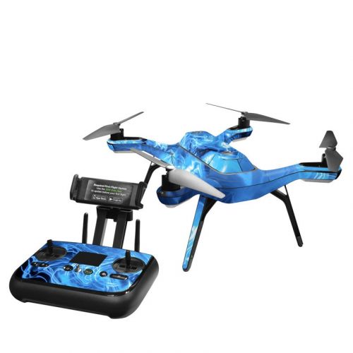 Blue Quantum Waves 3DR Solo Skin