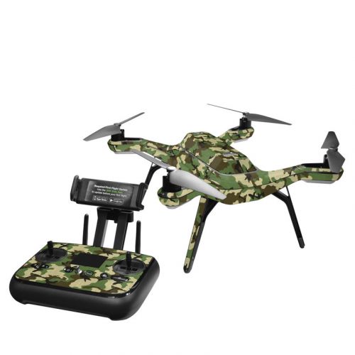 Woodland Camo 3DR Solo Skin