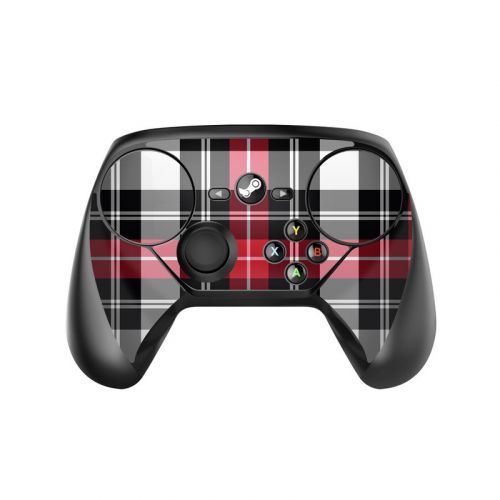 Red Plaid Valve Steam Controller Skin