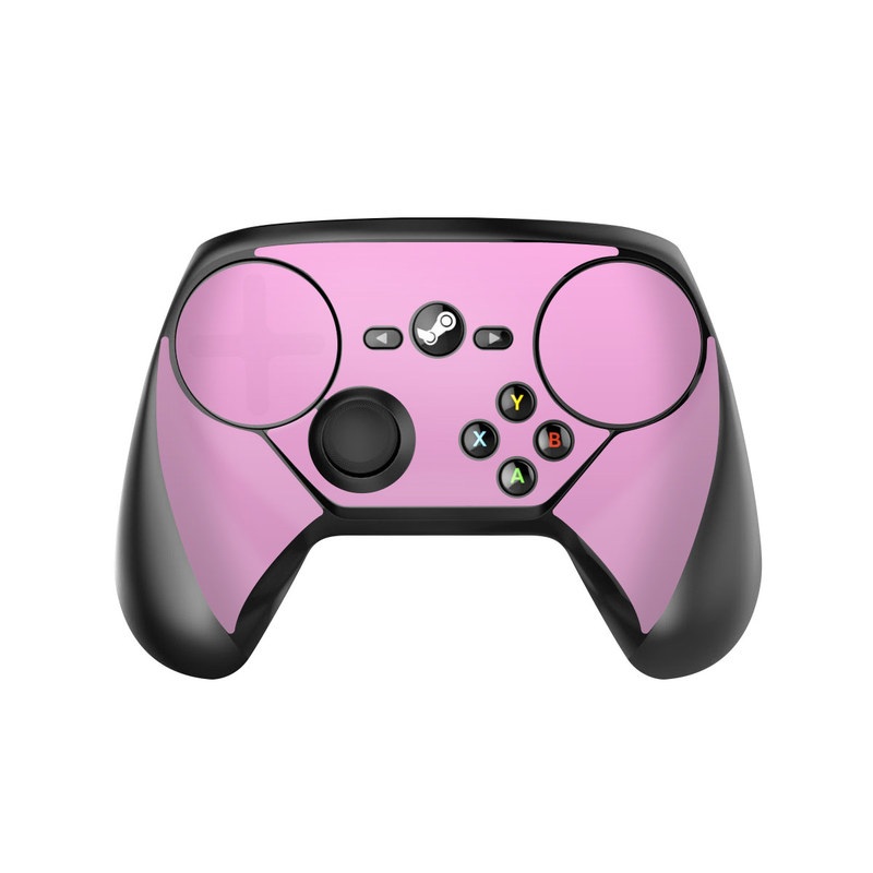 Valve Steam Controller Skin design of Pink, Violet, Purple, Red, Magenta, Lilac, Sky, Material property, Peach, with pink colors