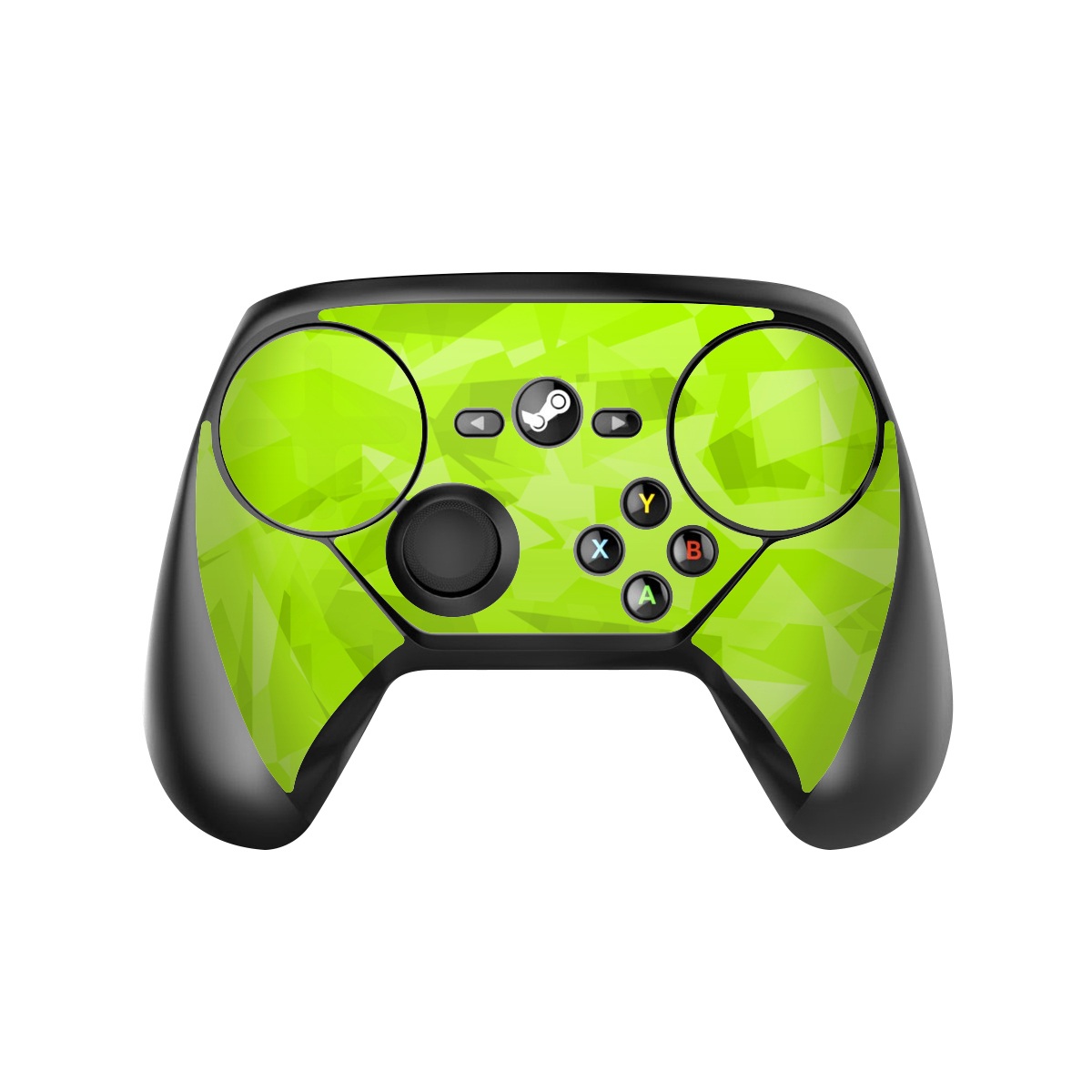 Valve Steam Controller Skin design, with green colors