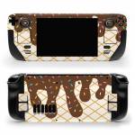 Chocolate Ice Cream Drip Valve Steam Deck Skin