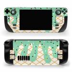 Mint Chocolate Chip Ice Cream Drip Valve Steam Deck Skin