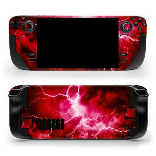 Apocalypse Red Valve Steam Deck Skin
