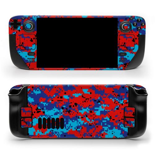 Digital Patriot Camo Valve Steam Deck Skin