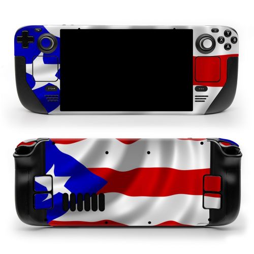 Puerto Rican Flag Valve Steam Deck Skin