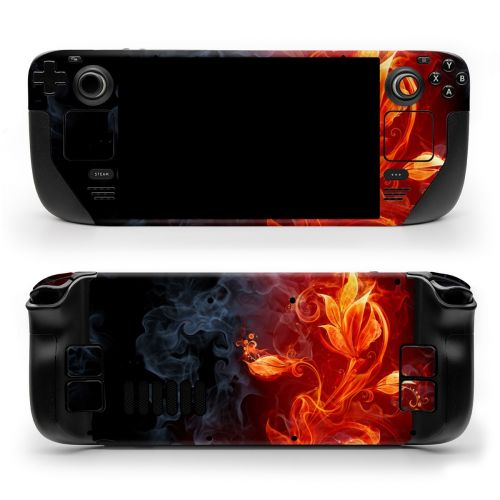Flower Of Fire Valve Steam Deck Skin