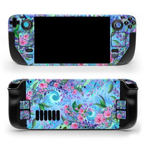 Lavender Flowers Valve Steam Deck Skin